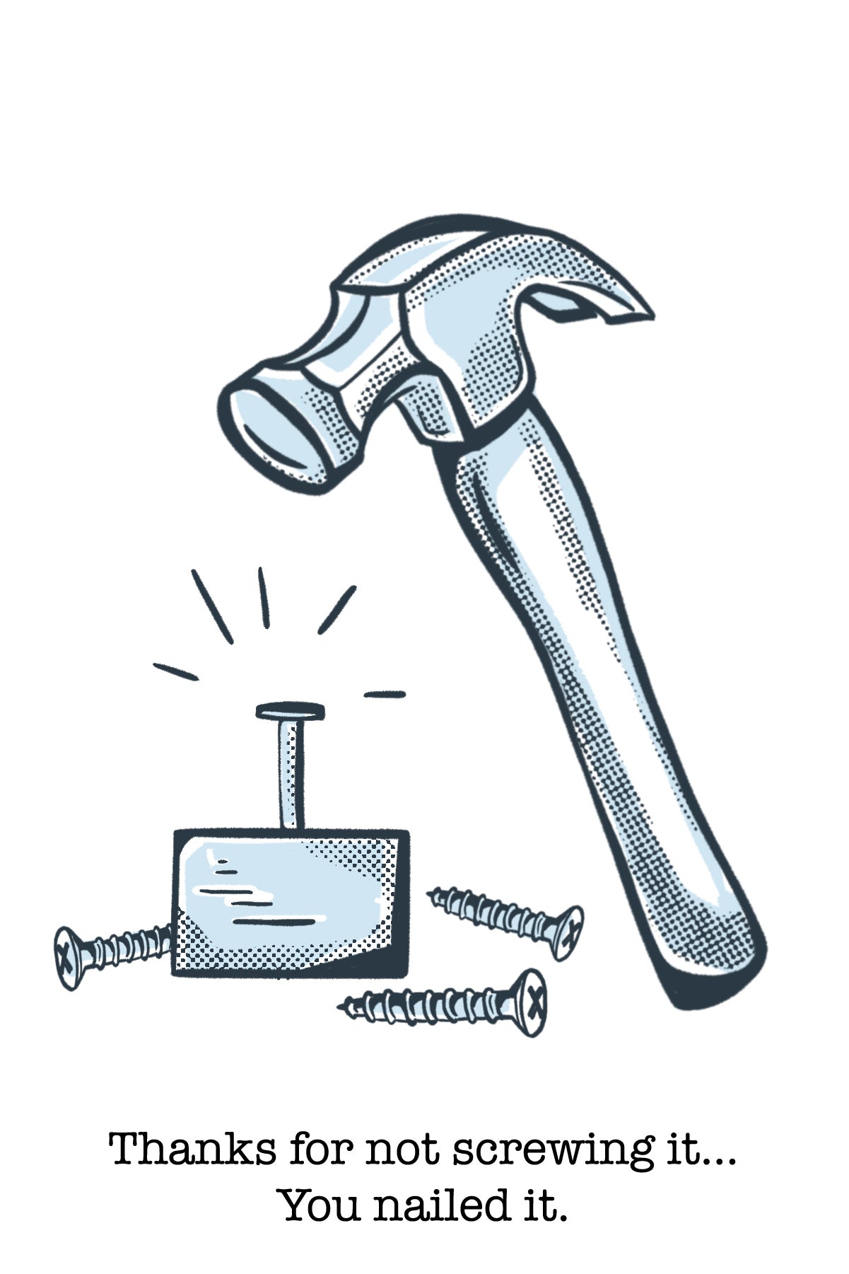 You Nailed It (Hammer – Version 1)