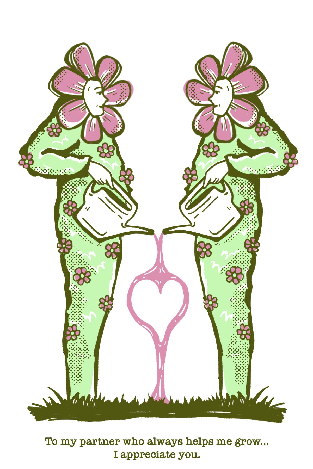 To my partner who always helps me grow... I appreciate you.