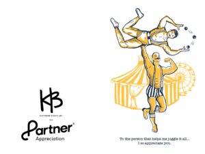 Partner appreciation- business/work partner same sex oriente